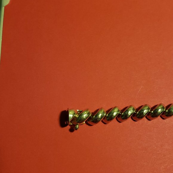 Vintage Sterling Silver Bracelet San Marco Design - Picture 3 of 7